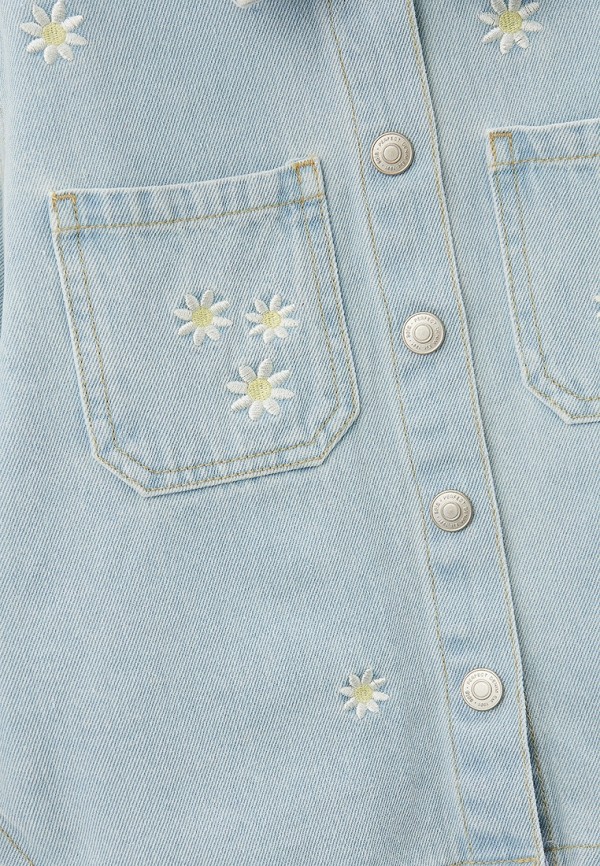 Рубашка для девочки джинсовая Sela  Фото 3