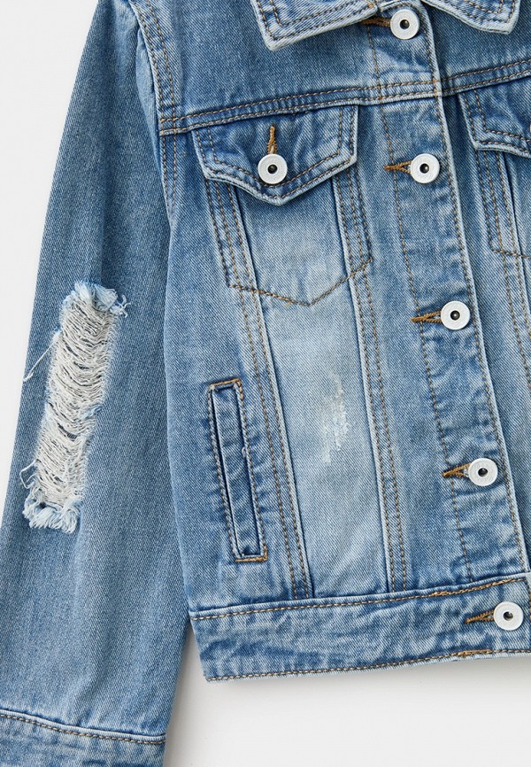 Куртка для девочки джинсовая Resser Denim  Фото 3