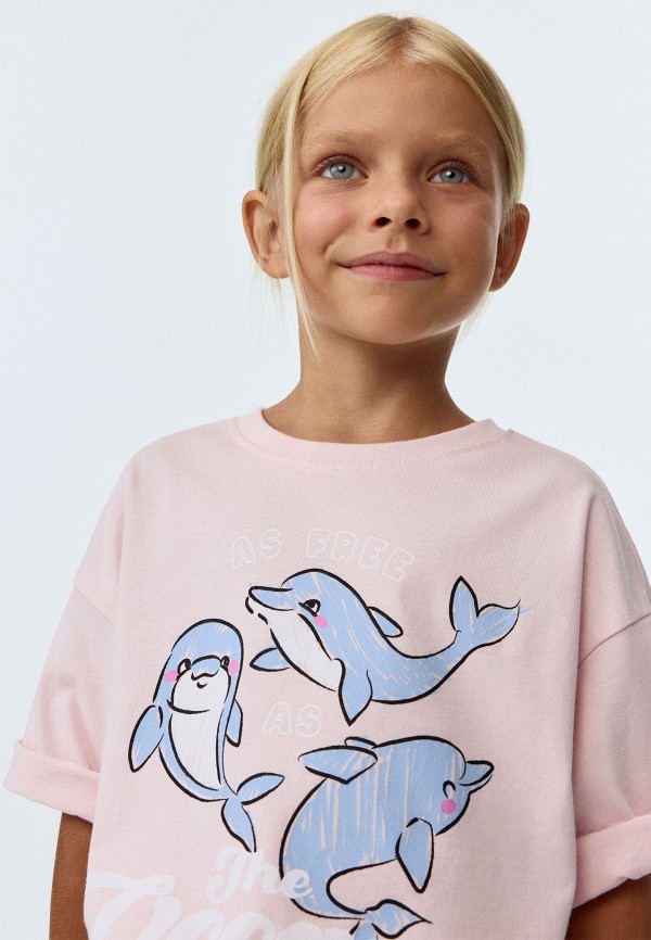 

Футболка Sela, Розовый