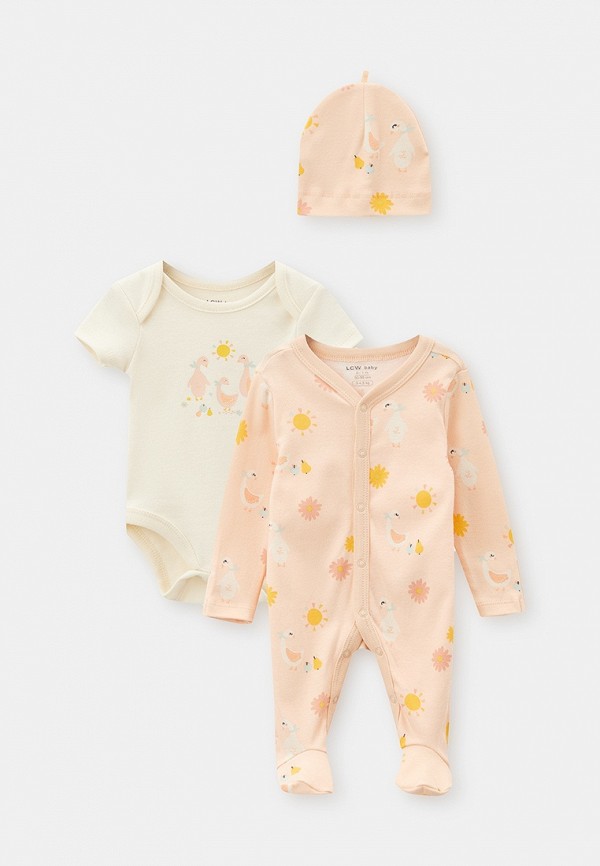 Комбинезон бельевой боди и шапочка LC Waikiki 2299₽