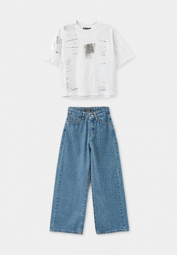 фото Футболка и джинсы locoloco all for junior