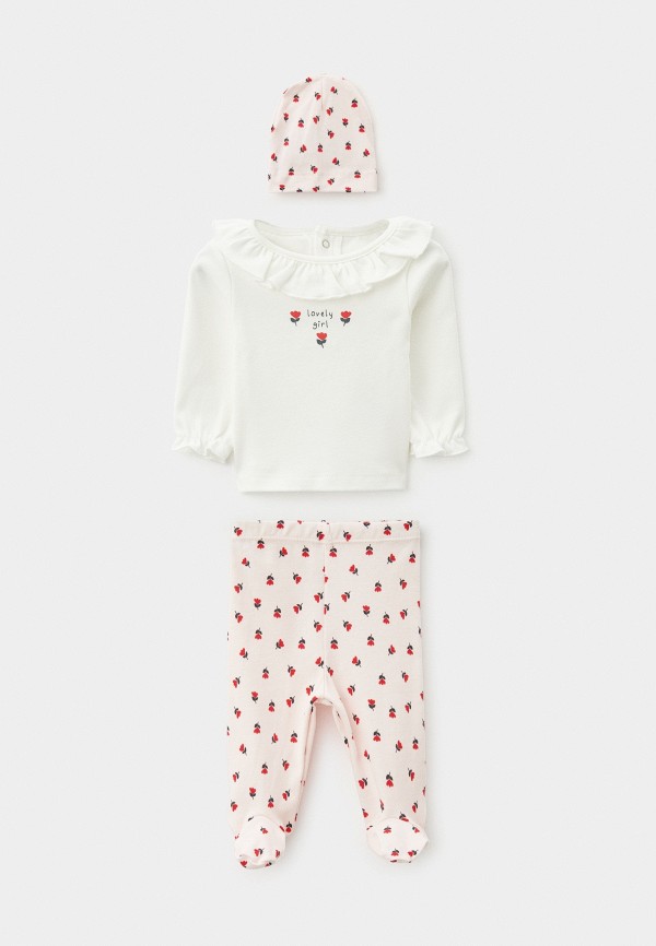 Лонгслив ползунки и чепчик LC Waikiki 2699₽