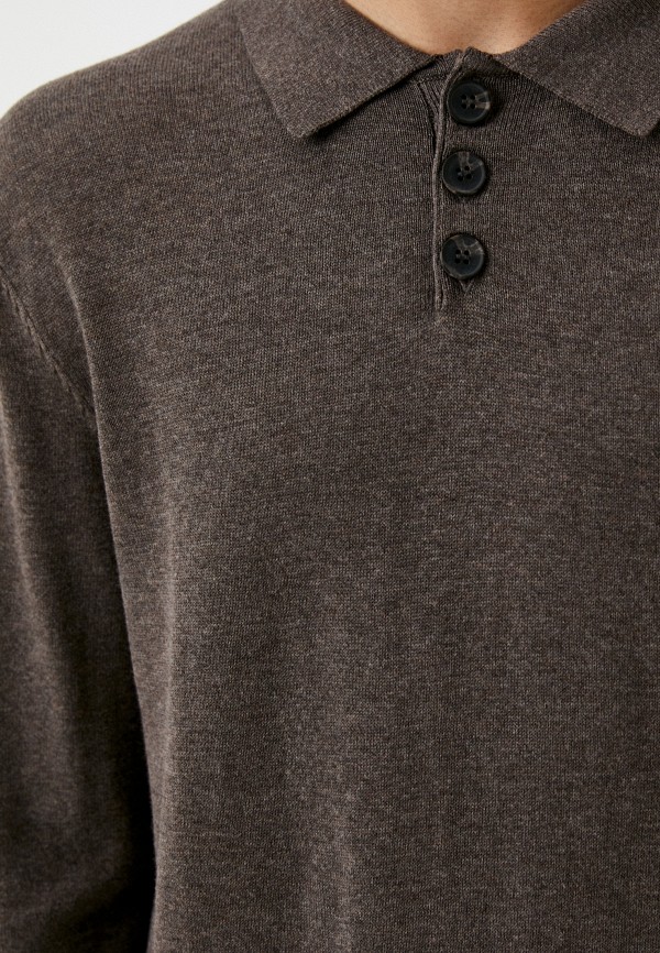 Поло Baon коричневый, размер 58, фото 4