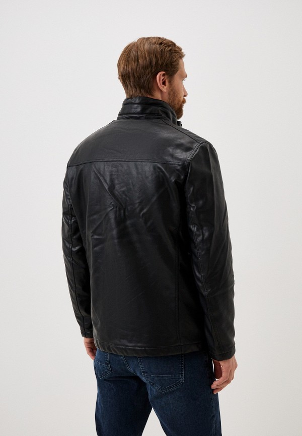 фото Куртка кожаная утепленная zolla