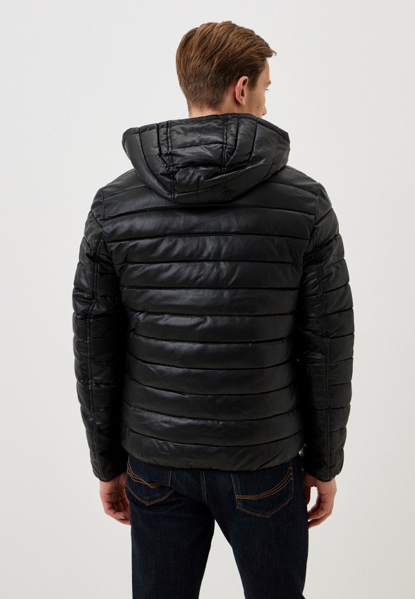 фото Куртка кожаная утепленная zolla