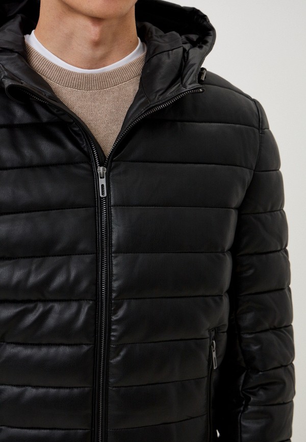 фото Куртка кожаная утепленная zolla