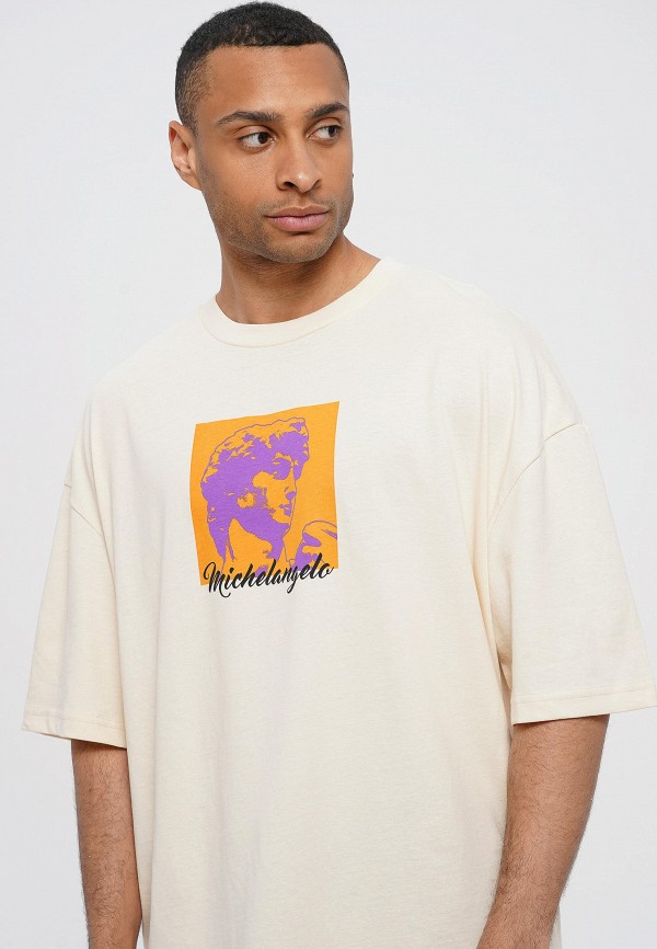 Футболка Твое бежевый, размер 46, фото 5