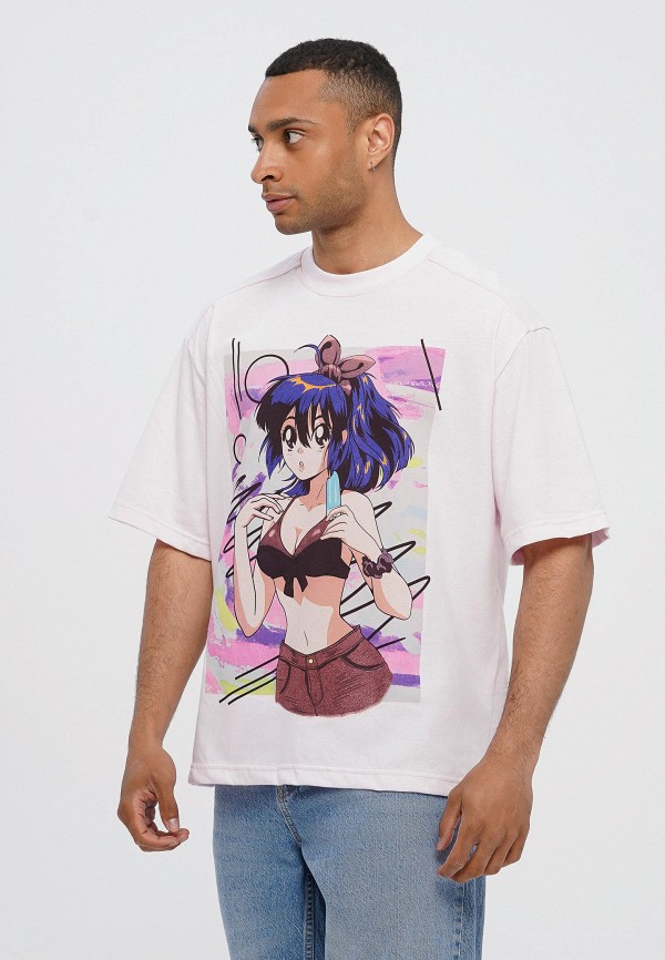 Футболка Твое розовый, размер 50, фото 4