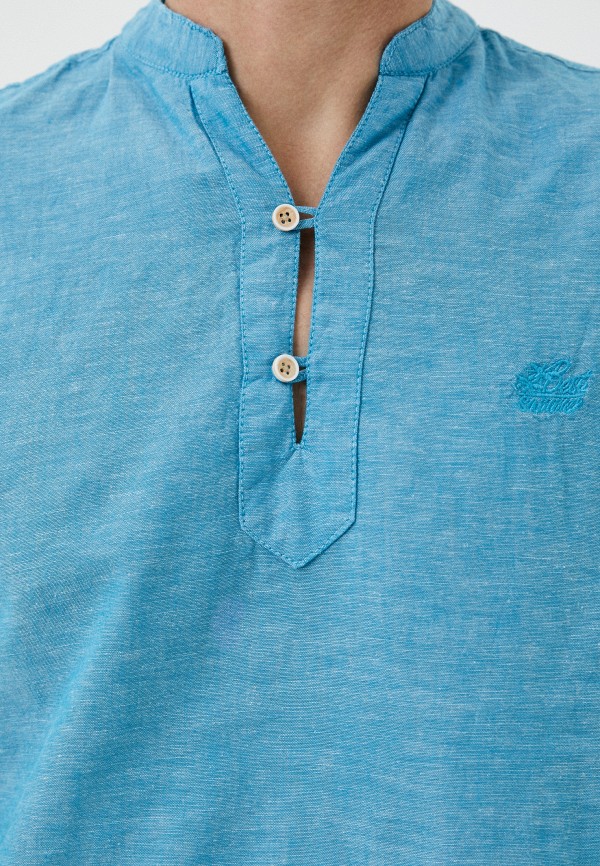 Рубашка Zolla голубой, размер 46, фото 4