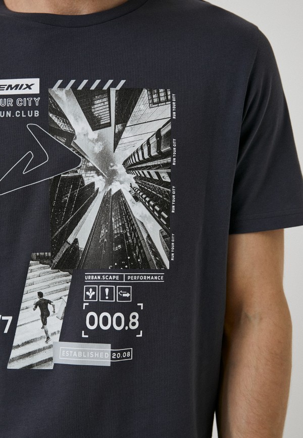 Футболка Demix серый, размер 46, фото 3