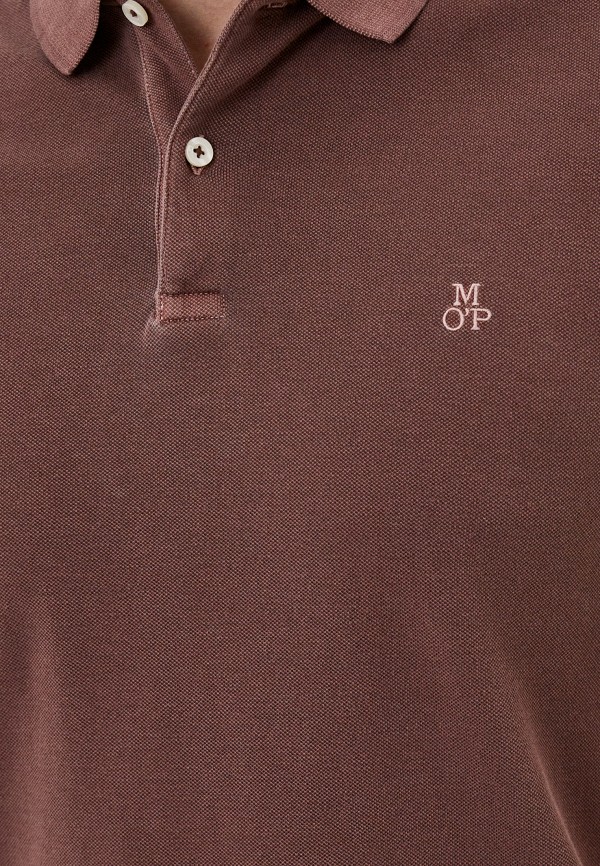 Поло Marc O'Polo коричневый, размер 46, фото 3