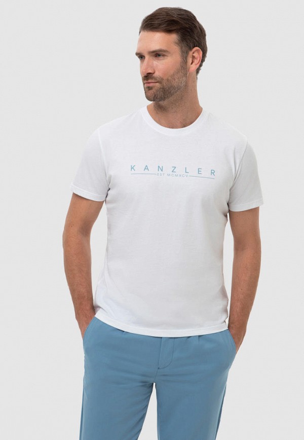

Футболка Kanzler, Белый, Slim fit