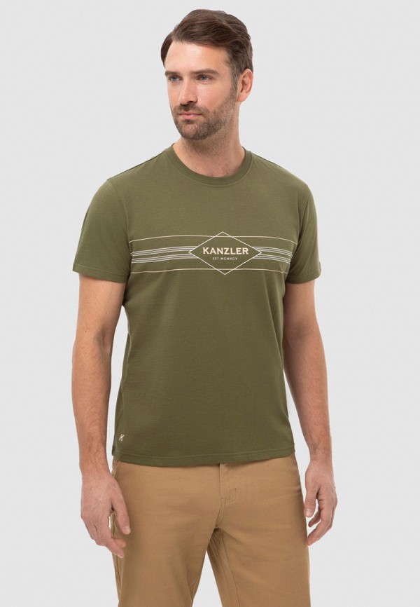 

Футболка Kanzler, Хаки, Slim fit