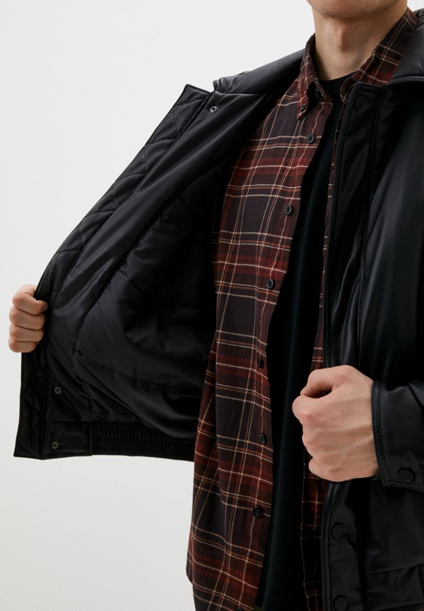 фото Куртка кожаная утепленная befree