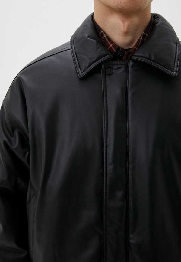 фото Куртка кожаная утепленная befree