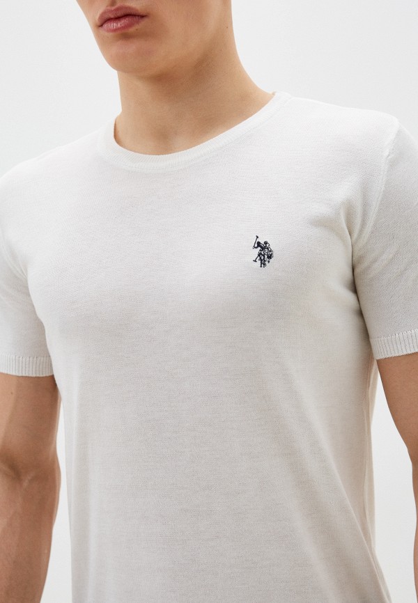 Джемпер U.S. Polo Assn. цвет Белый  Фото 4