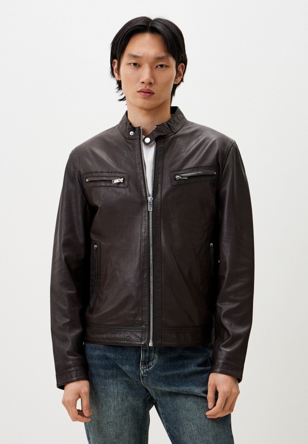 Куртка кожаная Jorg Weber