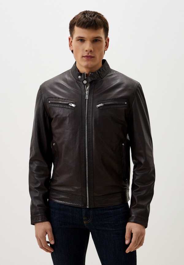 Куртка кожаная Jorg Weber