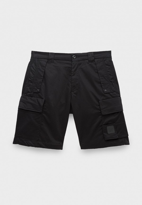 Шорты C.P. Company metropolis series stretch sateen cargo shorts black