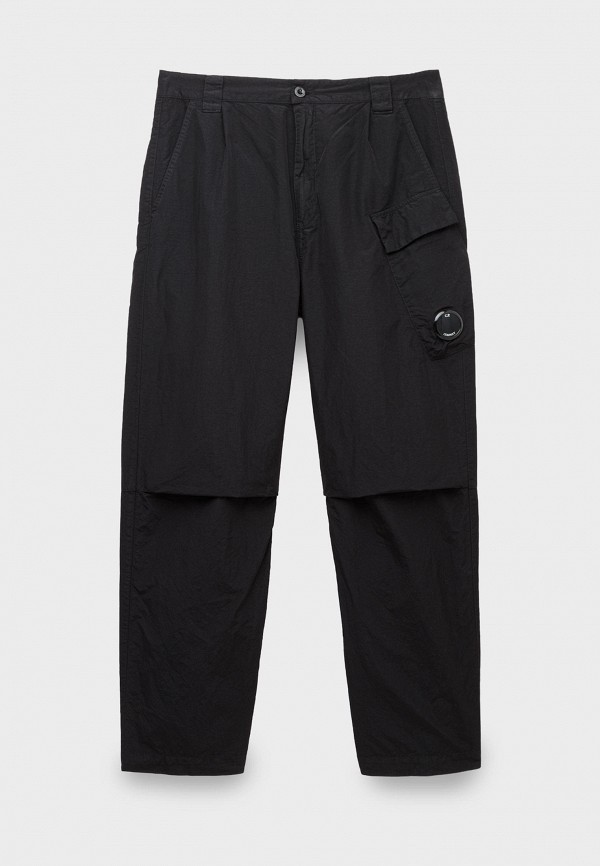 Брюки C.P. Company flatt nylon regular utility pants black