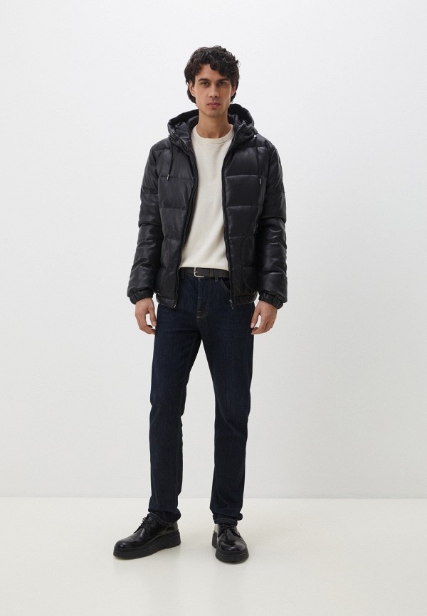 фото Куртка кожаная утепленная jc just clothes