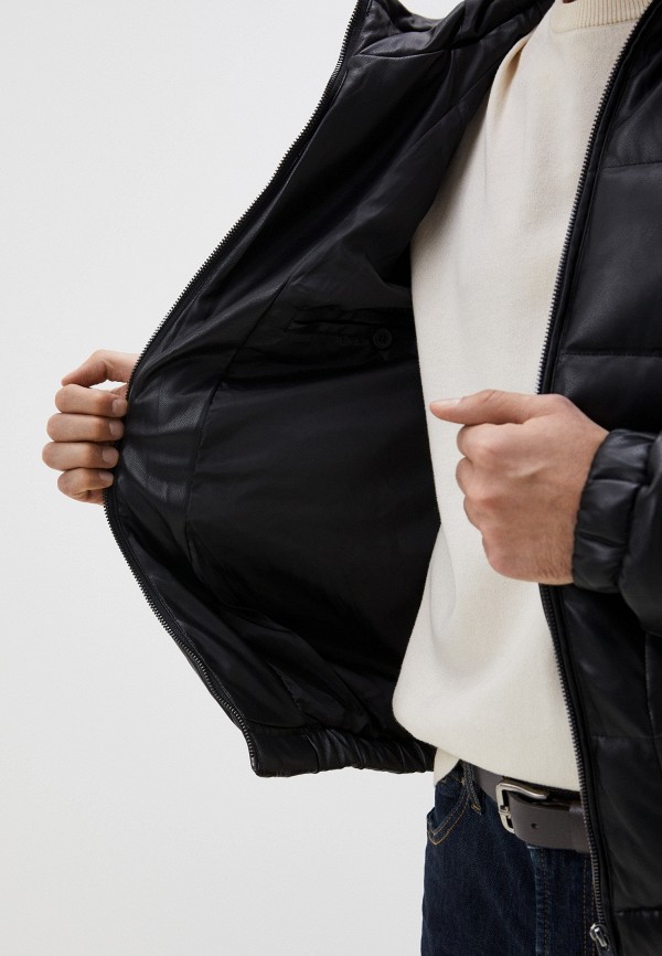 фото Куртка кожаная утепленная jc just clothes