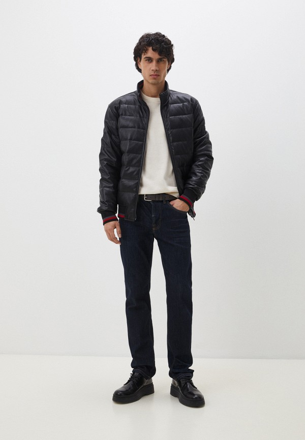 фото Куртка кожаная утепленная jc just clothes