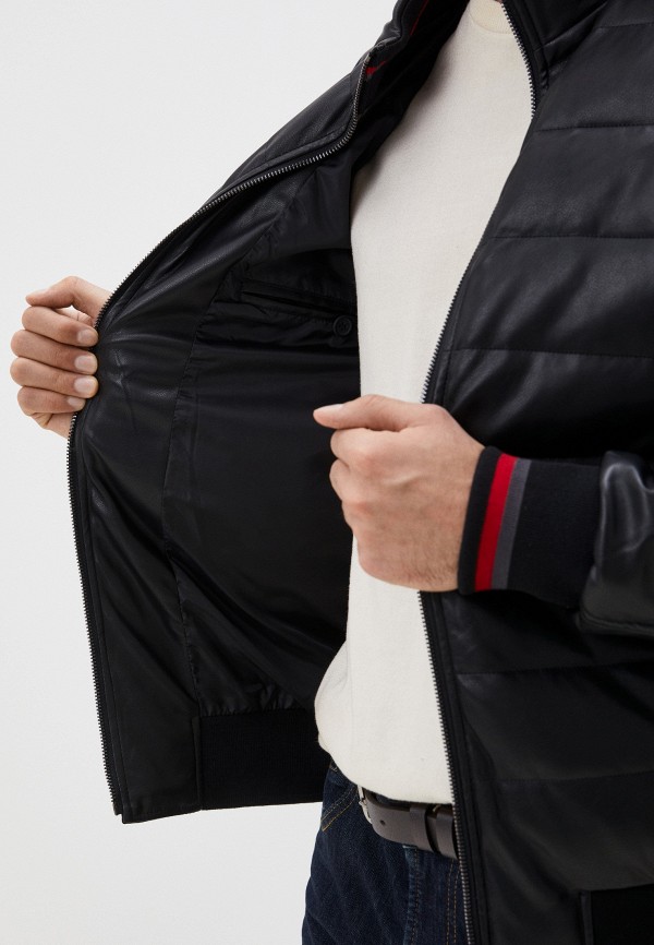 фото Куртка кожаная утепленная jc just clothes