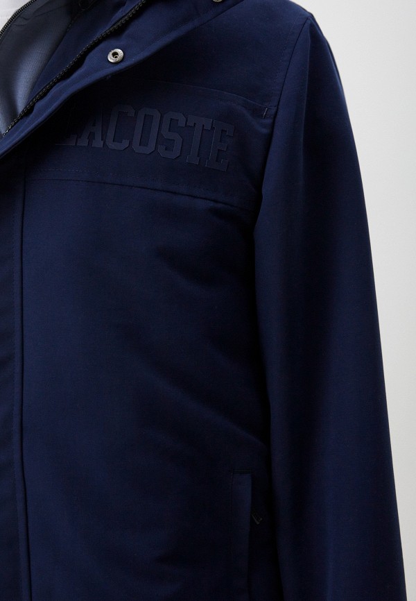 Куртка и жилет утепленный Lacoste цвет Синий  Фото 5
