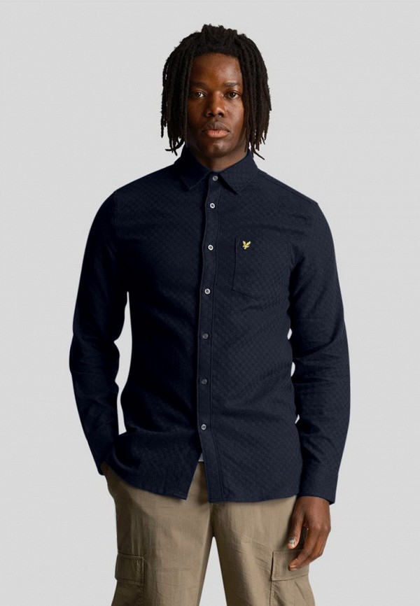 Рубашка Lyle & Scott Grid Texture Shirt