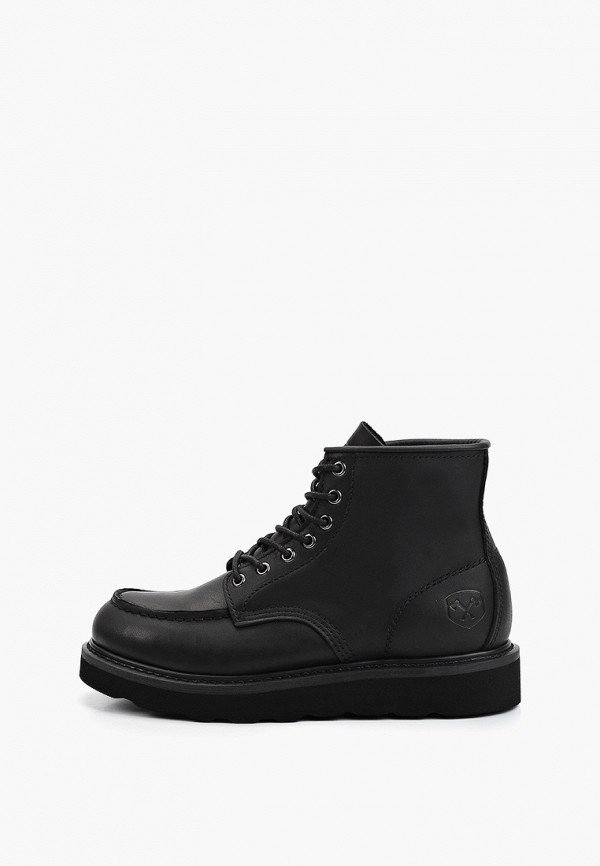 

Ботинки Harry Hatchet, Черный, Lary Moc Toe