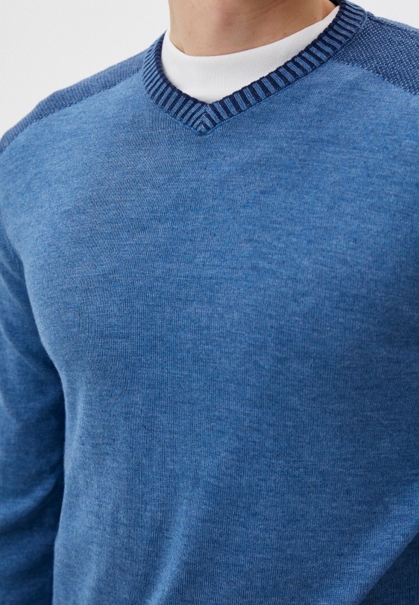 Пуловер Zolla цвет Голубой  Фото 4