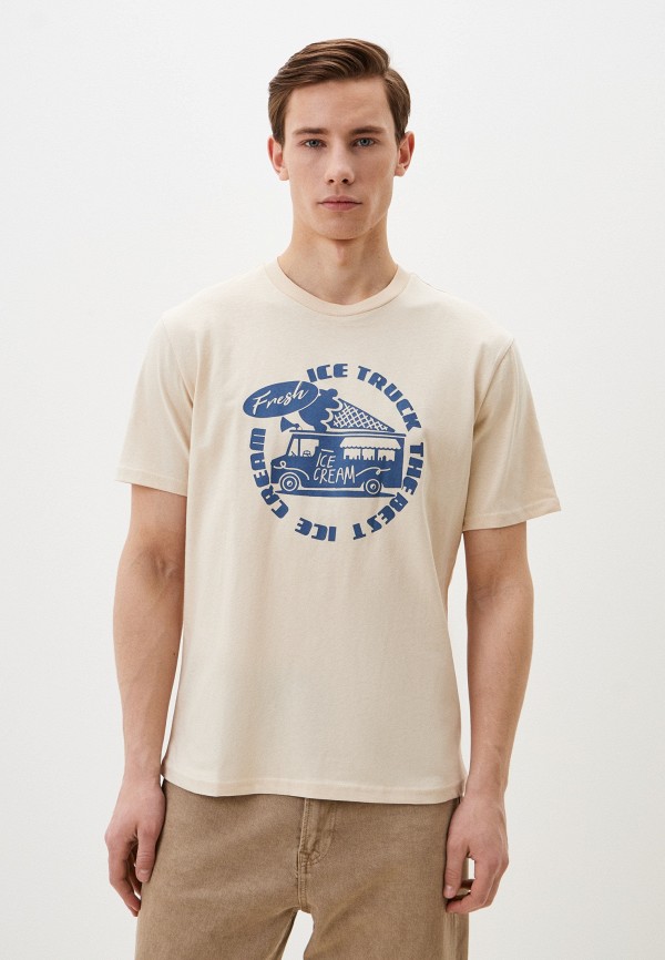 

Футболка Mavi, Бежевый, SHORT SLEEVE TOP