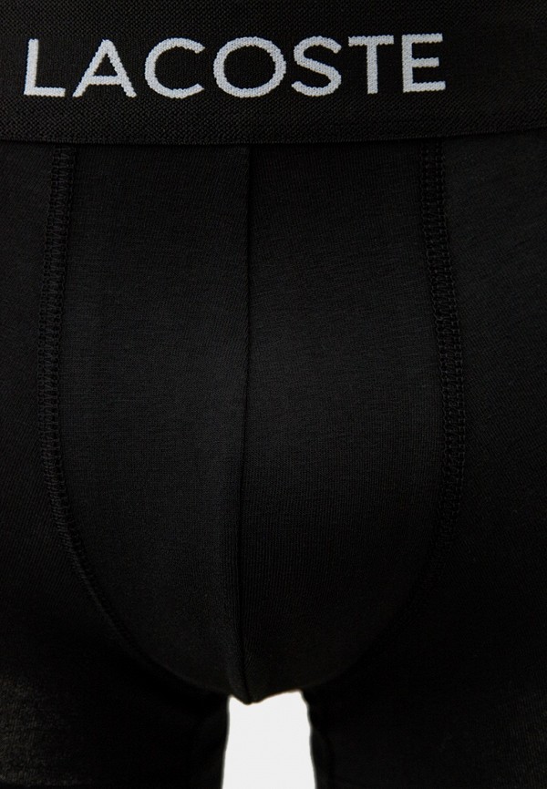 Трусы 5 шт. Lacoste цвет Черный  Фото 3