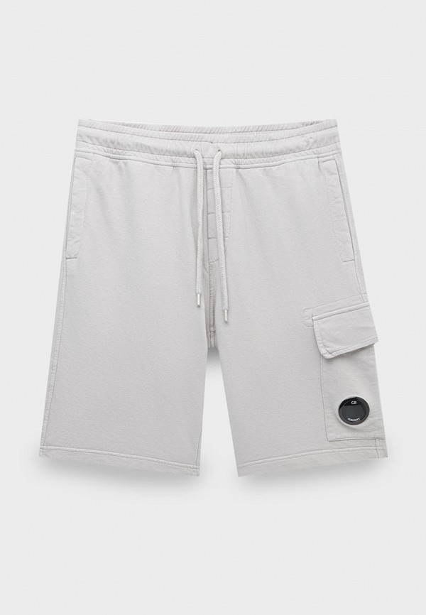 Шорты спортивные C.P. Company light fleece utility shorts drizzle