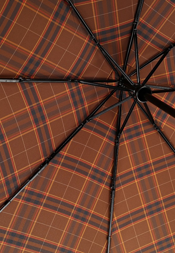Зонт складной Pierre Vaux цвет Коричневый  Фото 4