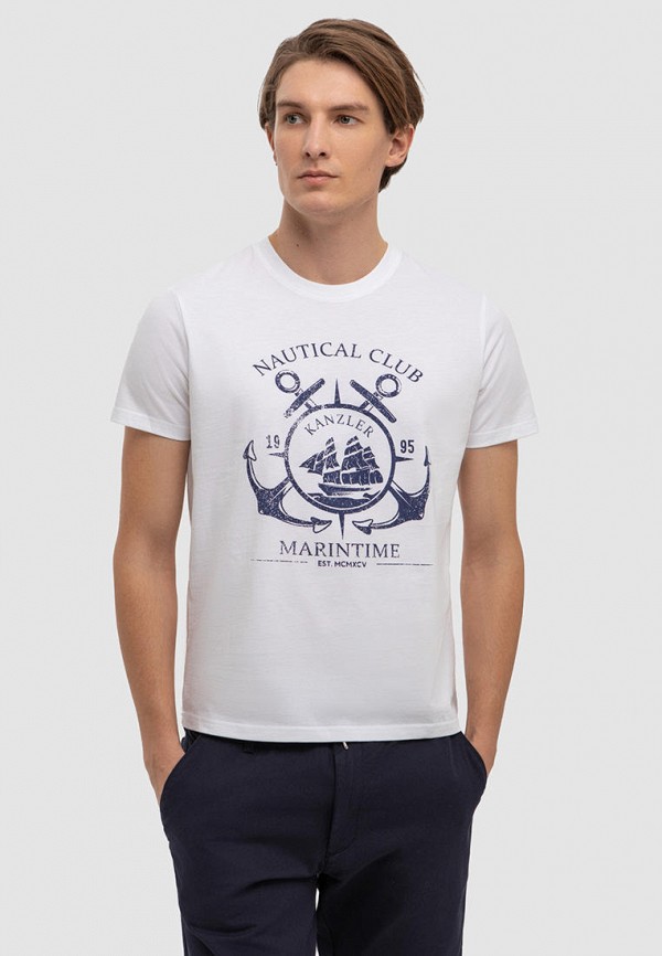 

Футболка Kanzler, Белый, Slim fit