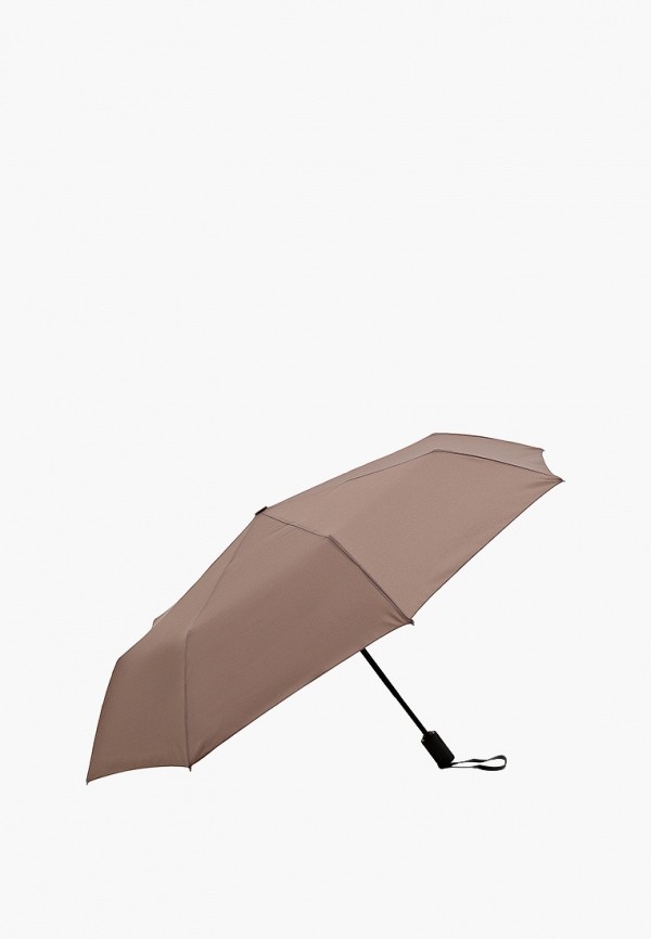 Зонт складной Jonas Hanway цвет Коричневый  Фото 2