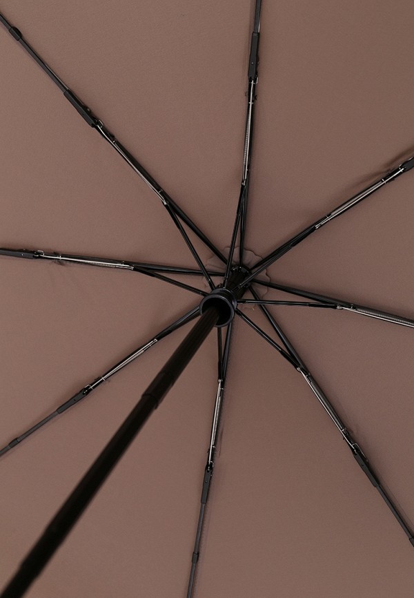 Зонт складной Jonas Hanway цвет Коричневый  Фото 4