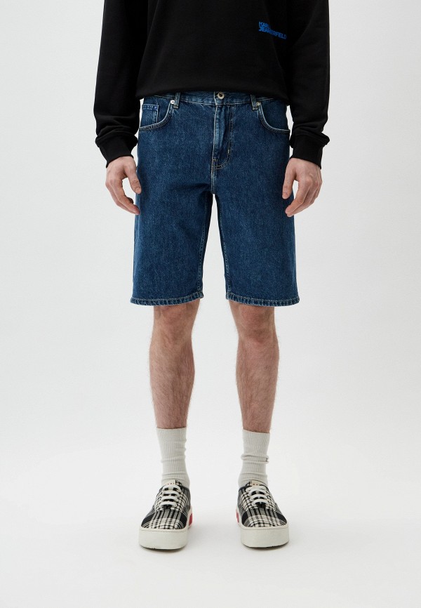 Шорты джинсовые Karl Lagerfeld Jeans шорты karl lagerfeld средняя посадка размер 30 синий