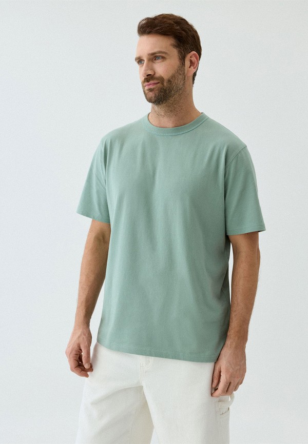 

Футболка Sela, Зеленый, PETER REGULAR FIT