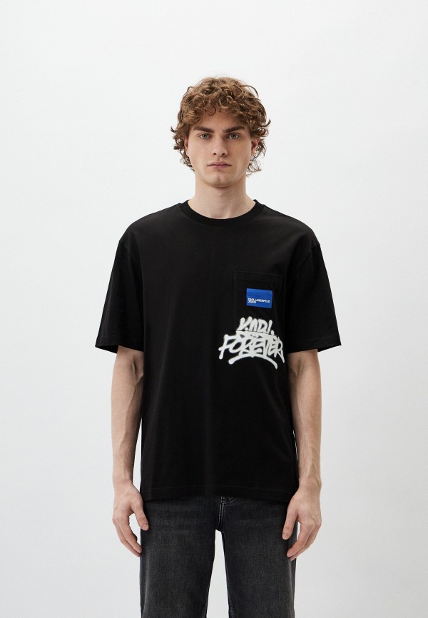 

Футболка Karl Lagerfeld Jeans, Черный