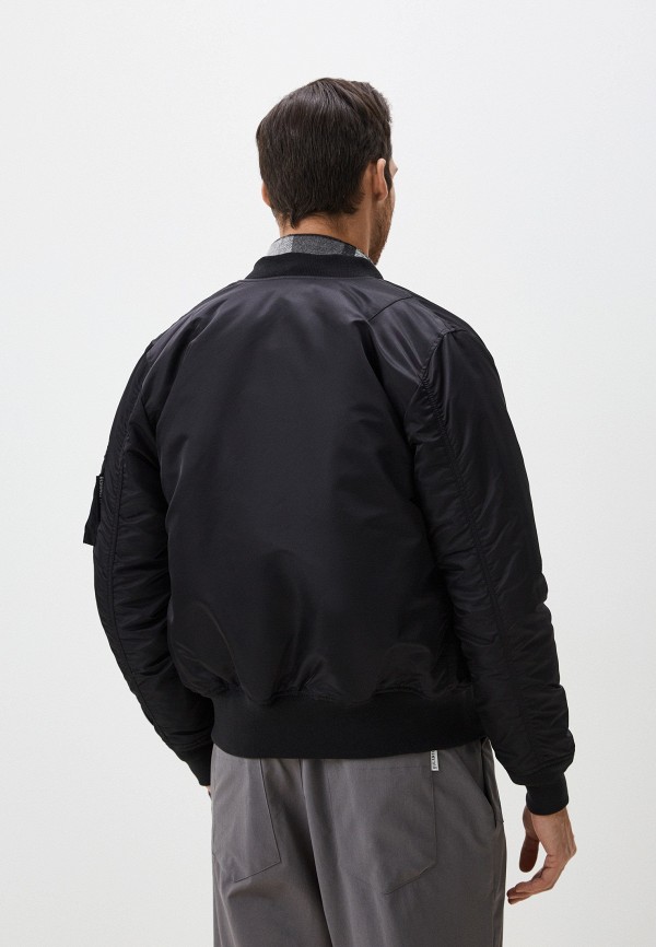 Куртка утепленная Angelo Bonetti цвет Черный  Фото 3