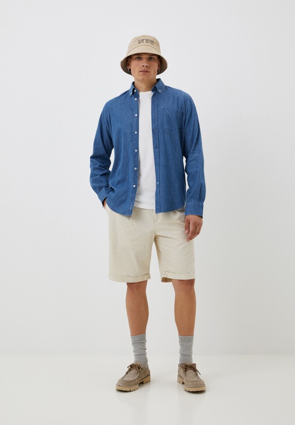 фото Рубашка джинсовая makarthy