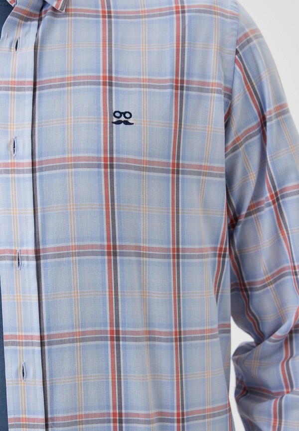 Рубашка Makarthy голубой, размер 48, фото 4