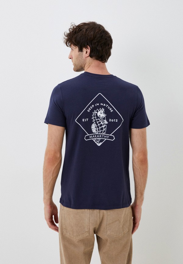 Футболка Makarthy синий, размер 46, фото 2
