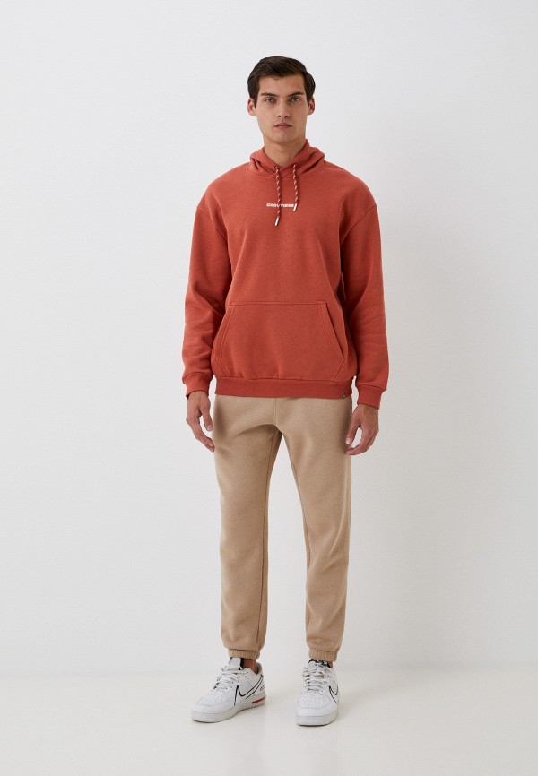 Худи D&F коричневый, размер 50, фото 2