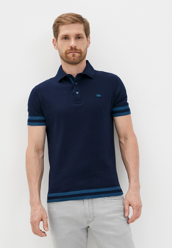 

Поло Lacoste, Синий