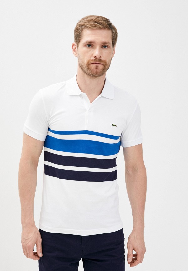 

Поло Lacoste, Белый