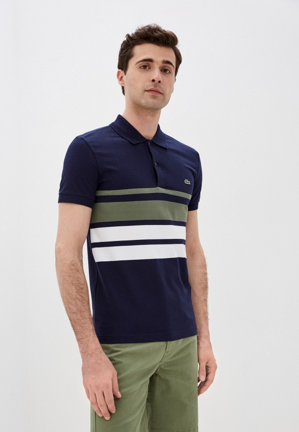 

Поло Lacoste, Синий